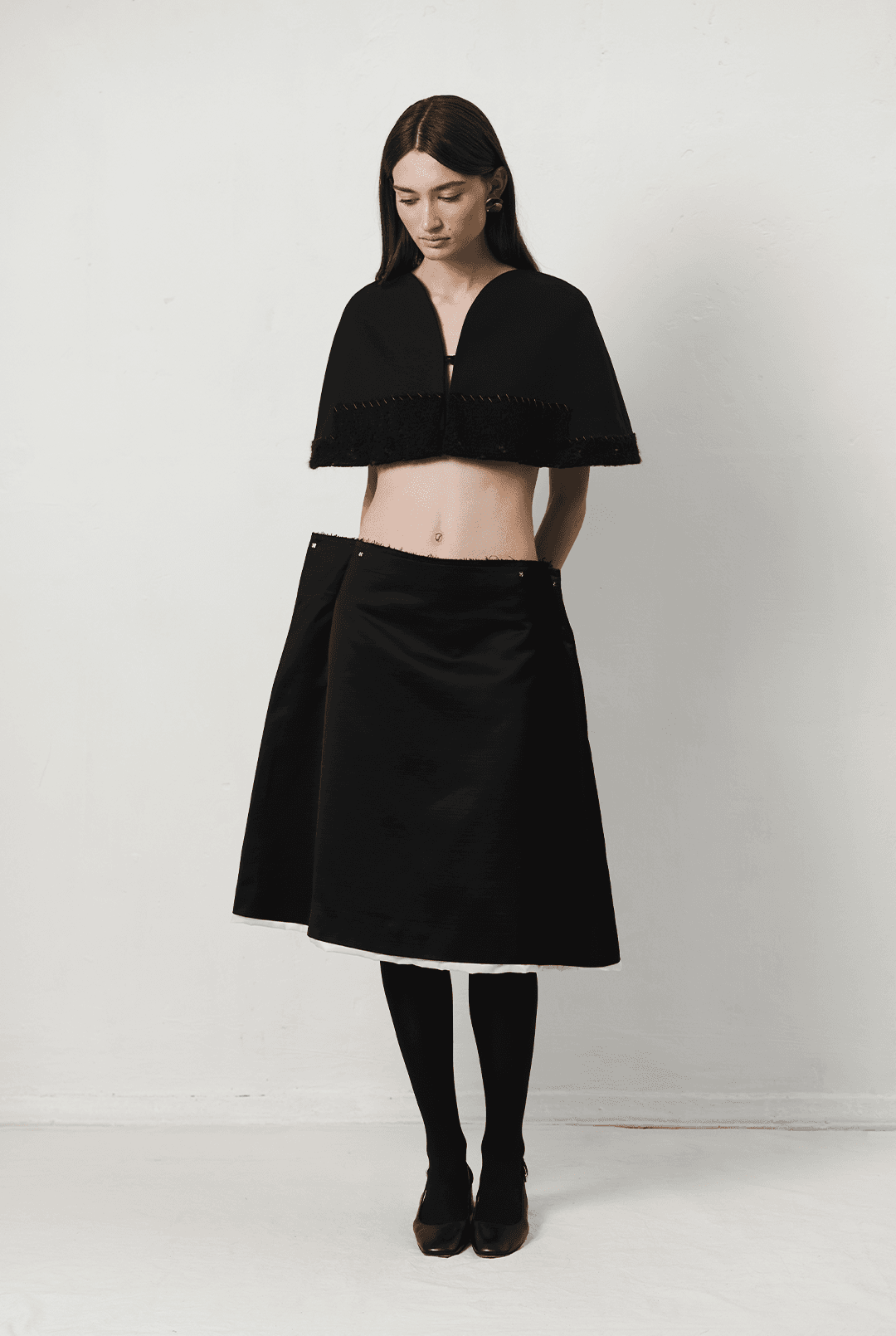 SKIRT WITH PLEATS