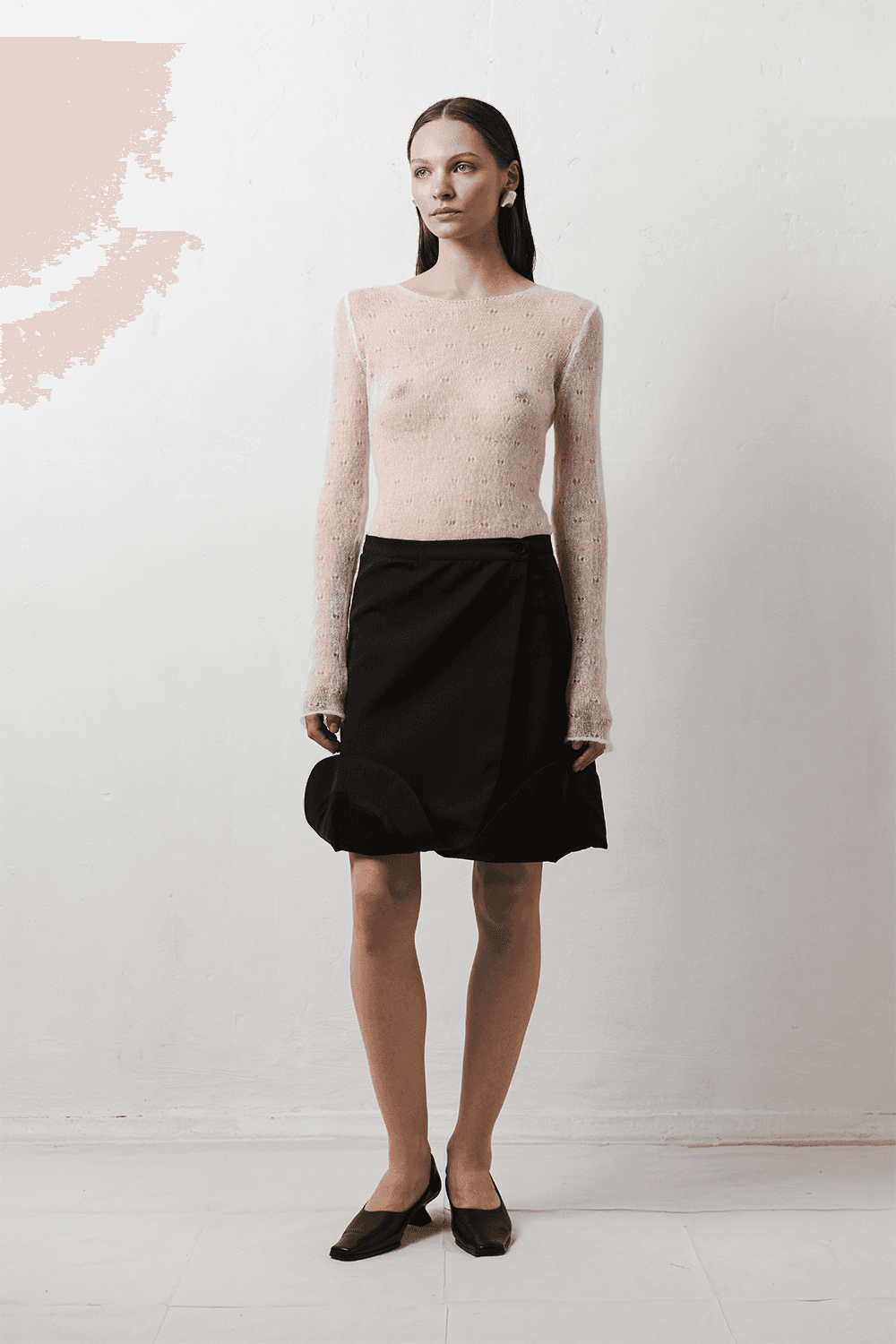 'PETALE' MIDI SKIRT 