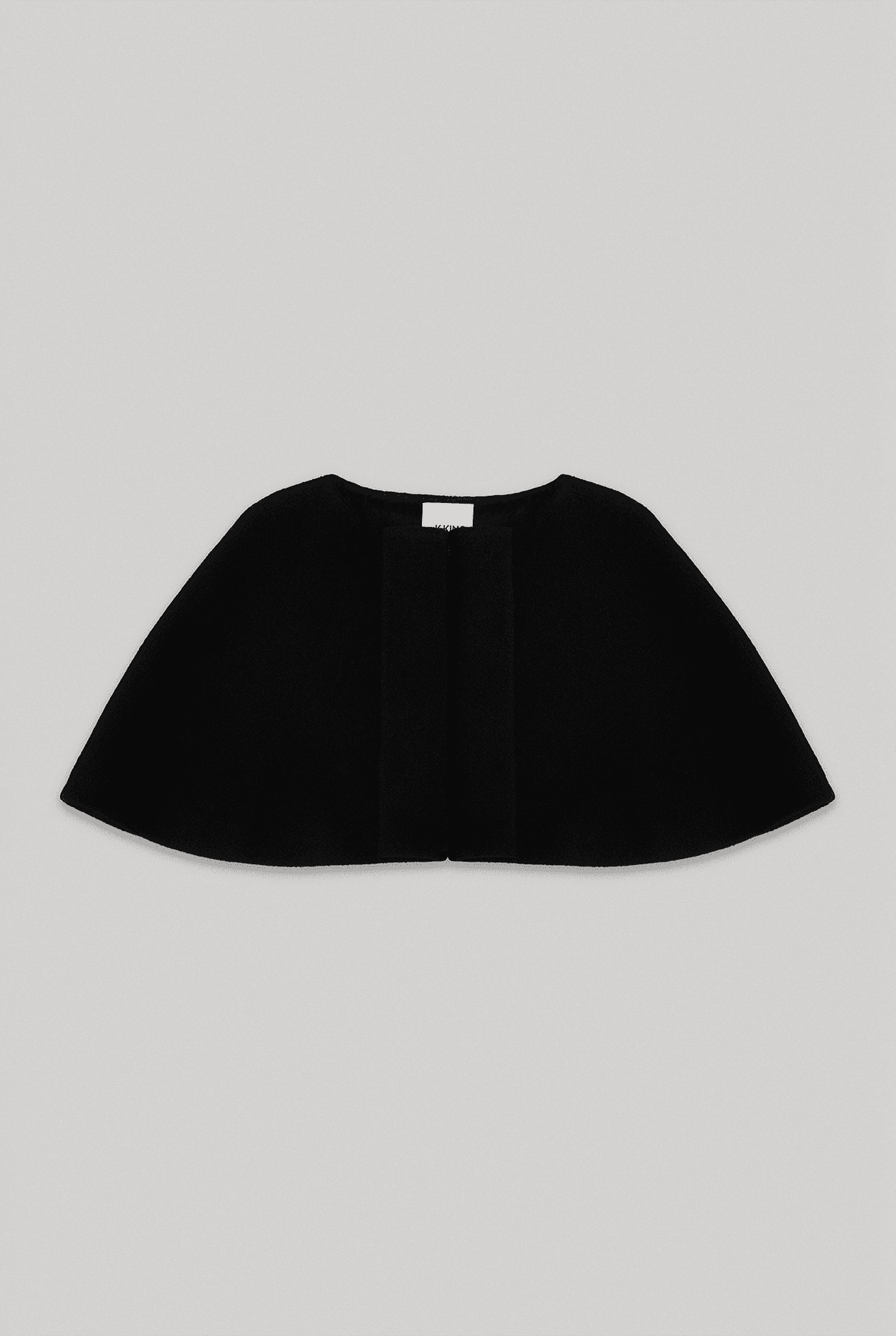 FIGURED WOOL CAPE FIGURED WOOL CAPE